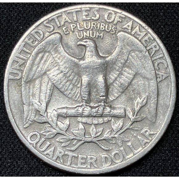 1966 Washington Quarter “Grumpy Grandpa" Obverse & Wounded Eagle Reverse - Picture 8 of 14